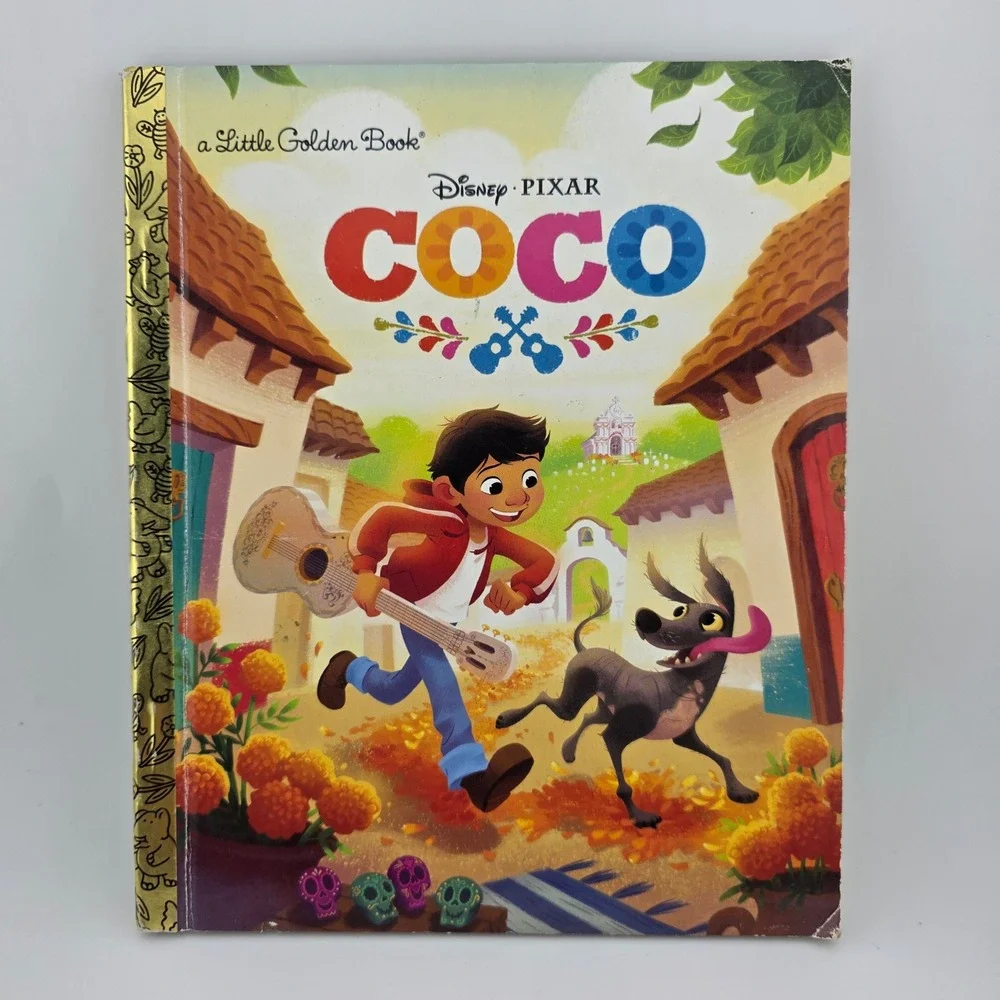 Little Golden Book Disney Pixar Coco Hardcover Pre-Owned‎